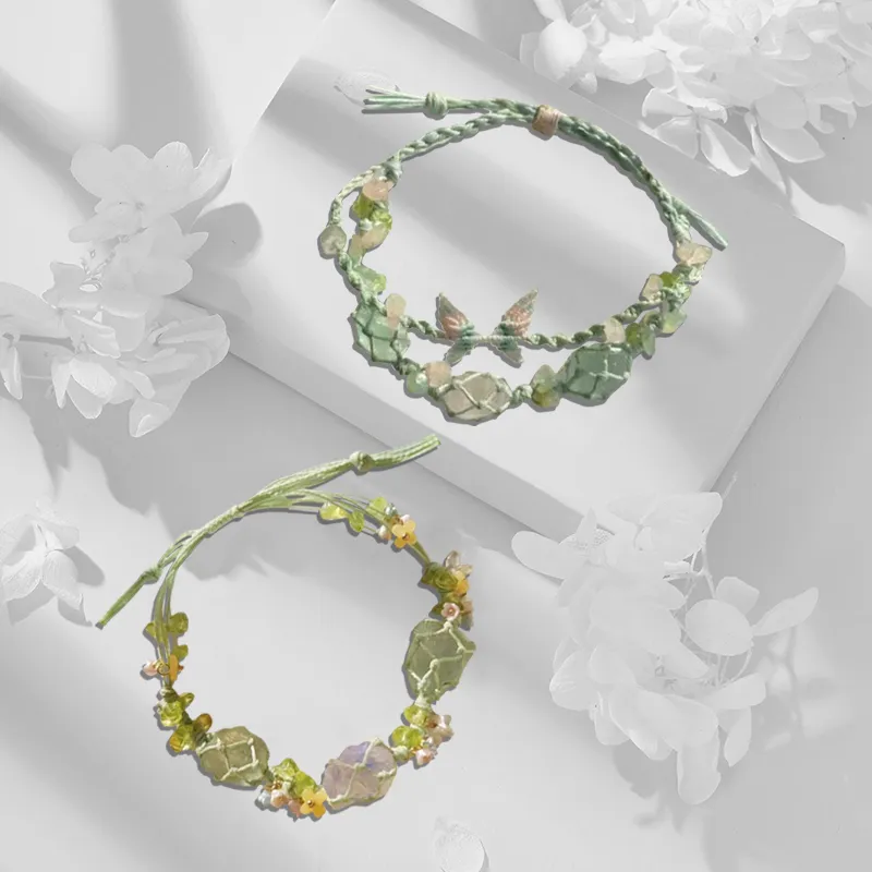 D.K.X Colored Glaze Jade Bracelets Women's-1