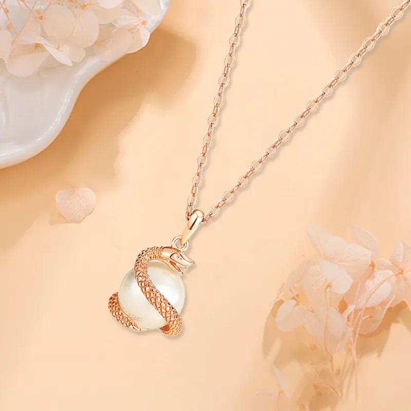 D.K.X S925 Silver Necklaces Women's-1