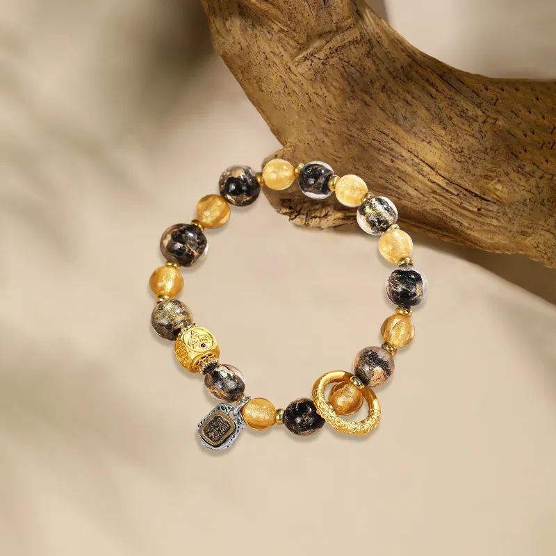 D.K.X Colored Glaze Bracelets Unisex-2
