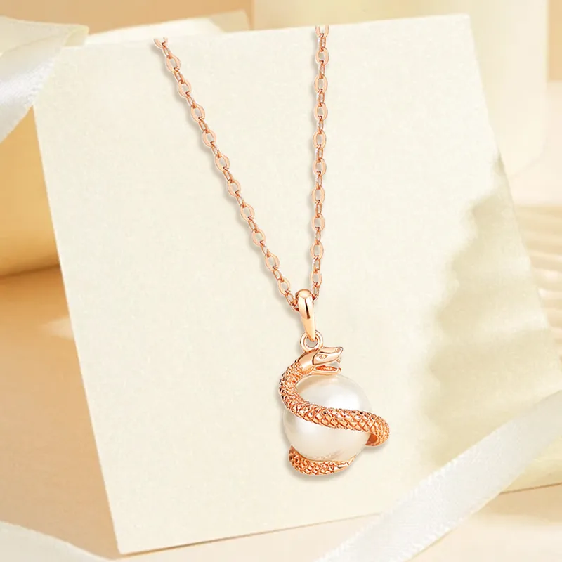 D.K.X S925 Silver Necklaces Women's-2