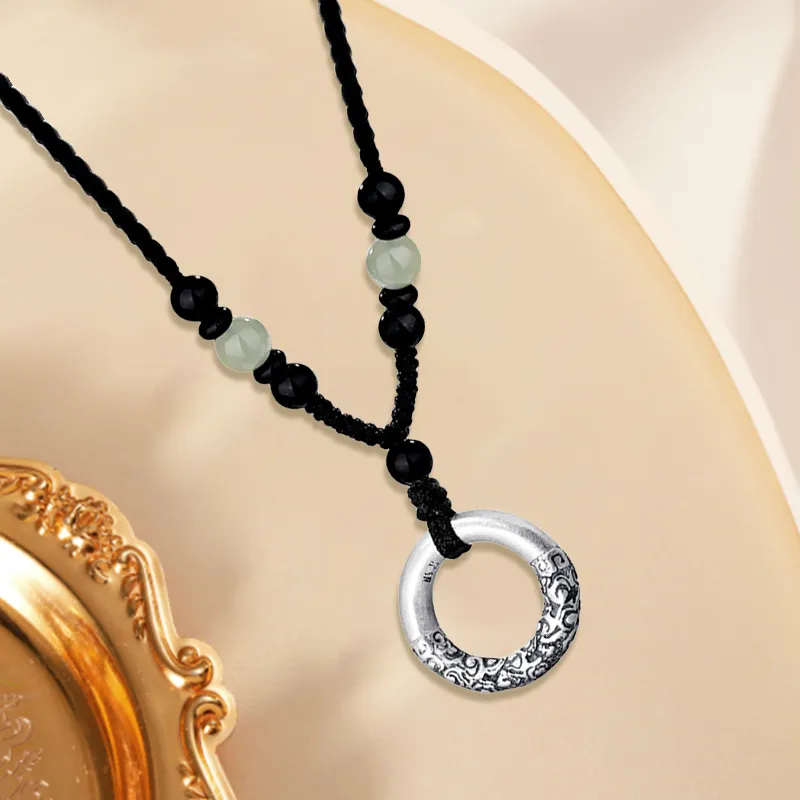 D.K.X S999 Fine Silver Necklaces Men's-1