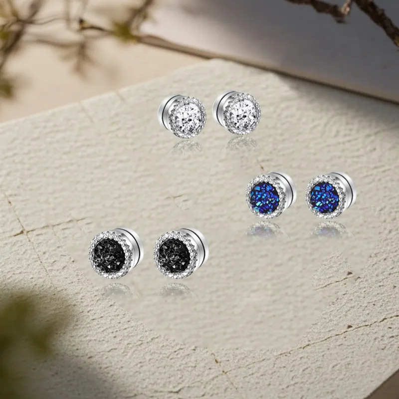 D.K.X Alloy Clip On Earrings Men's-4