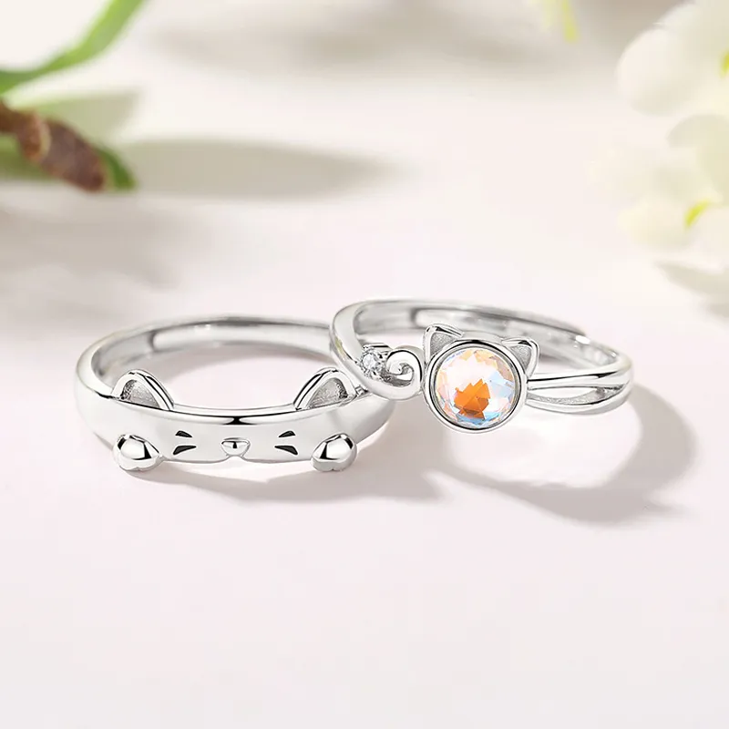 D.K.X Colored Glaze Rings Unisex-1