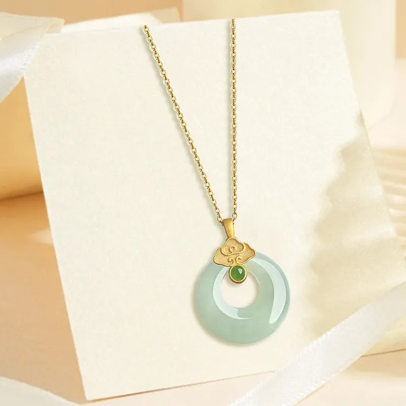 D.K.X Colored Glaze Necklaces Women's-1