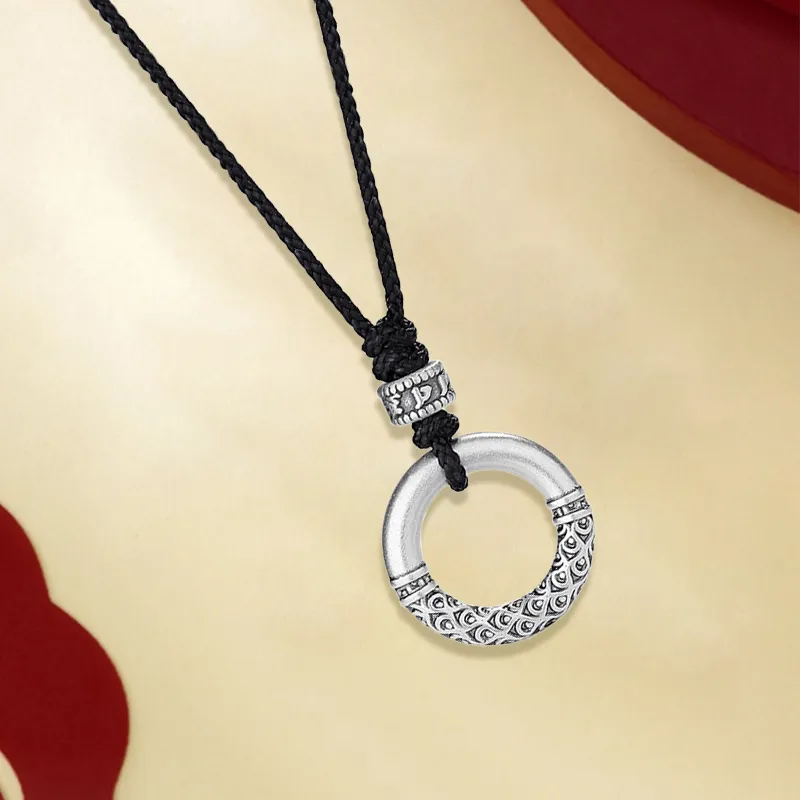 D.K.X S999 Fine Silver Necklaces Men's-2