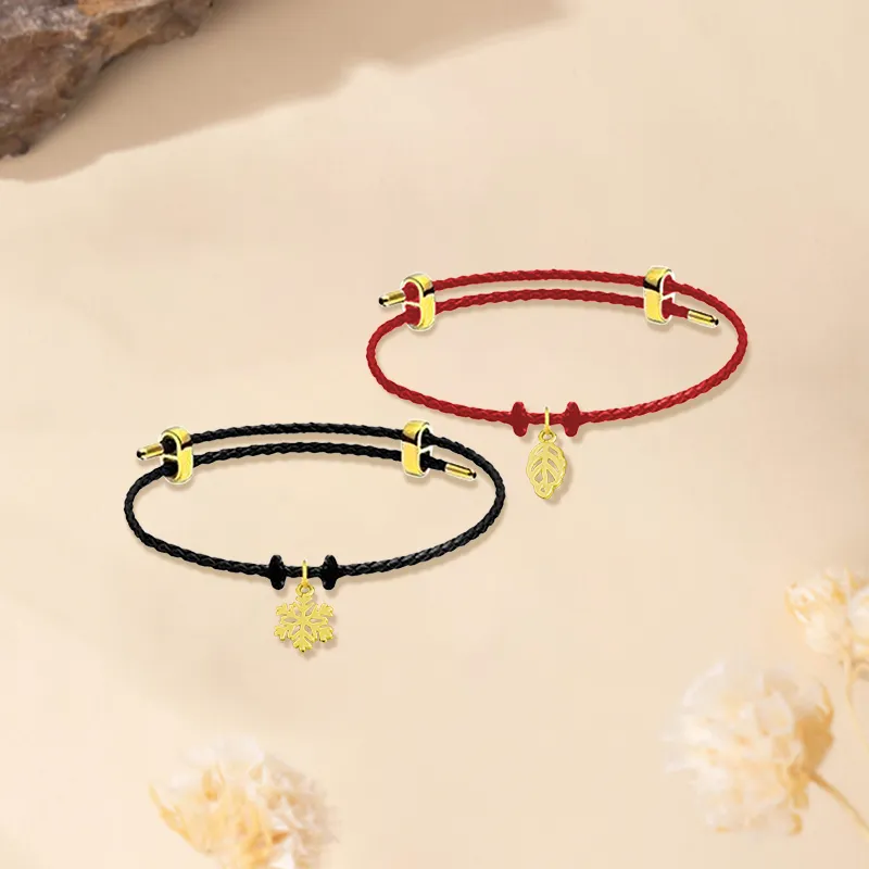 D.K.X Alloy Rope Bracelets Unisex-1