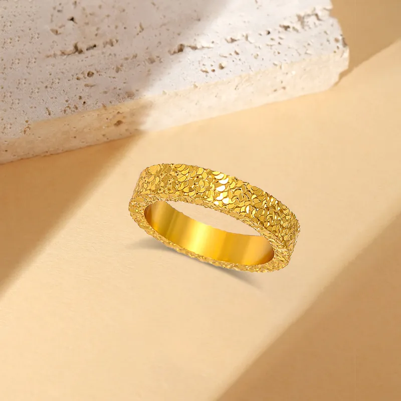 D.K.X Colored Glaze Rings Women's-2