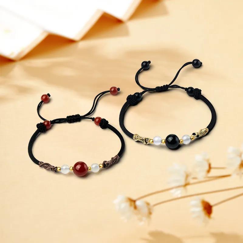 D.K.X Fabric Rope Bracelets Unisex-1