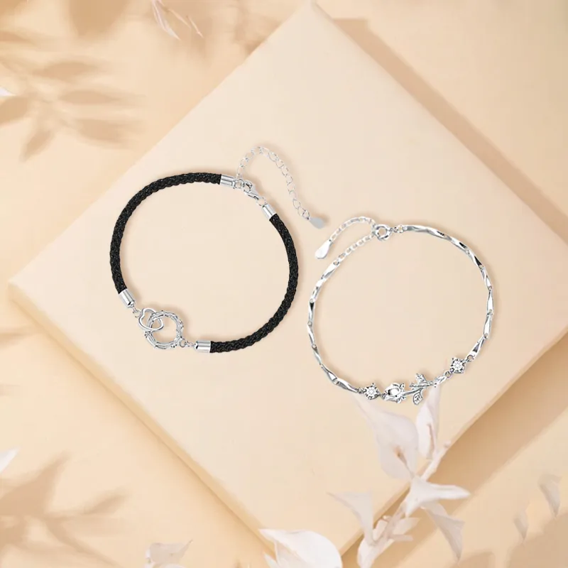 D.K.X Alloy Rope Bracelets Unisex-2