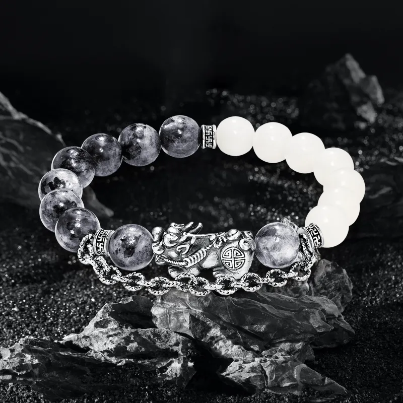 Silver Trim Bodhi Bracelets Unisex-38
