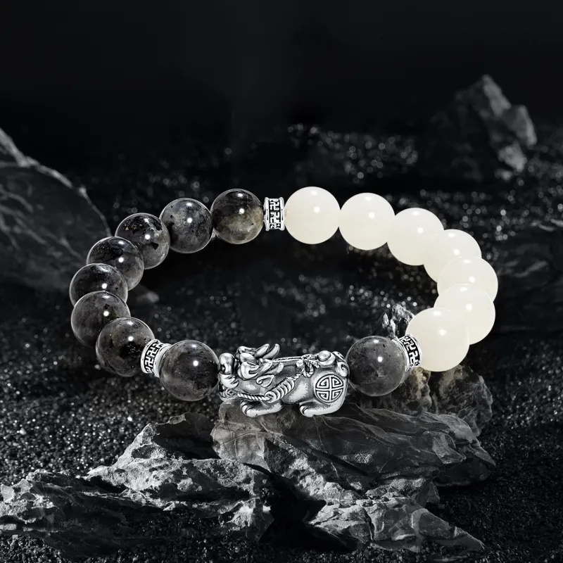 Silver Trim Bodhi Bracelets Unisex-32