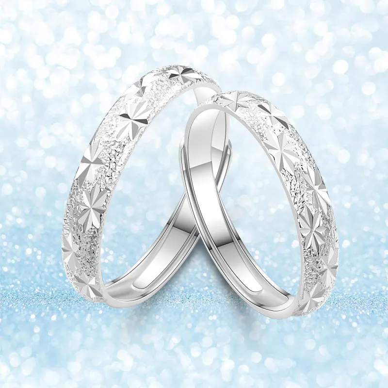 Jodie&Kevin Sterling Silver Rings Unisex-2