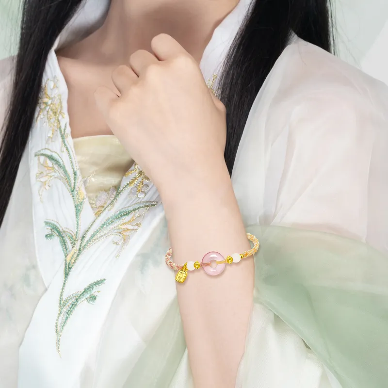 Jodie&Kevin Chalcedony Jade Bracelets Unisex-1
