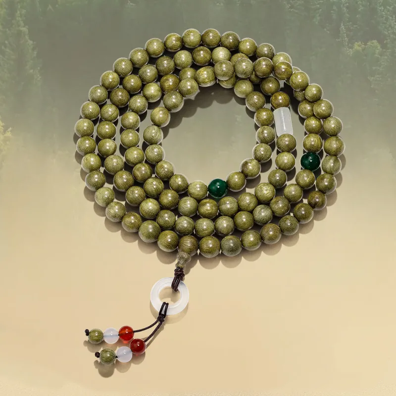 Jodie&Kevin Green Sandalwood Bracelets Unisex-5