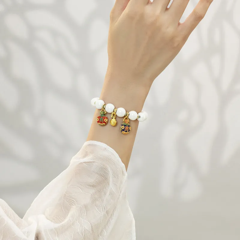 Jodie&Kevin Colored Glaze Bracelets Unisex-3