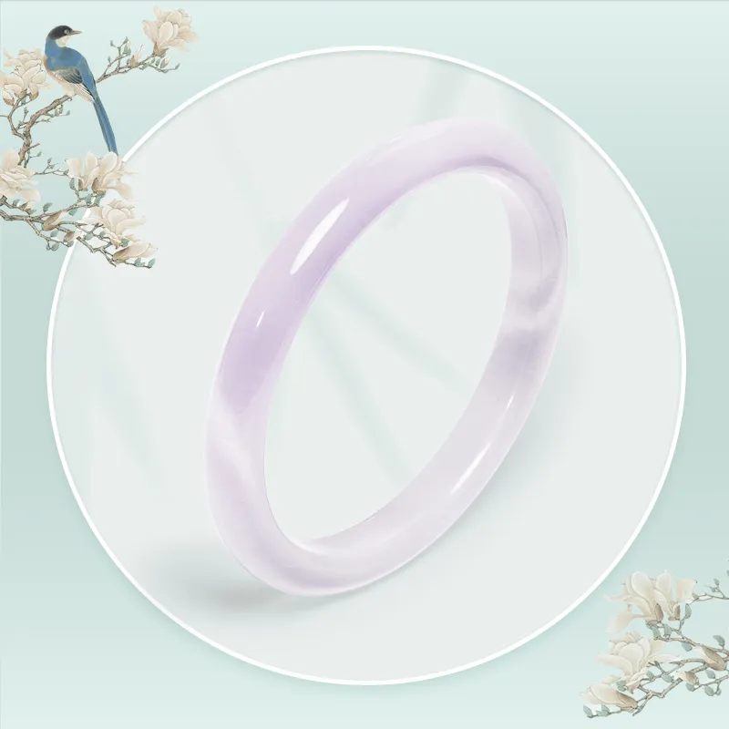 Jodie&Kevin Artificial Glass Cat's Eye Bangles Women's-1