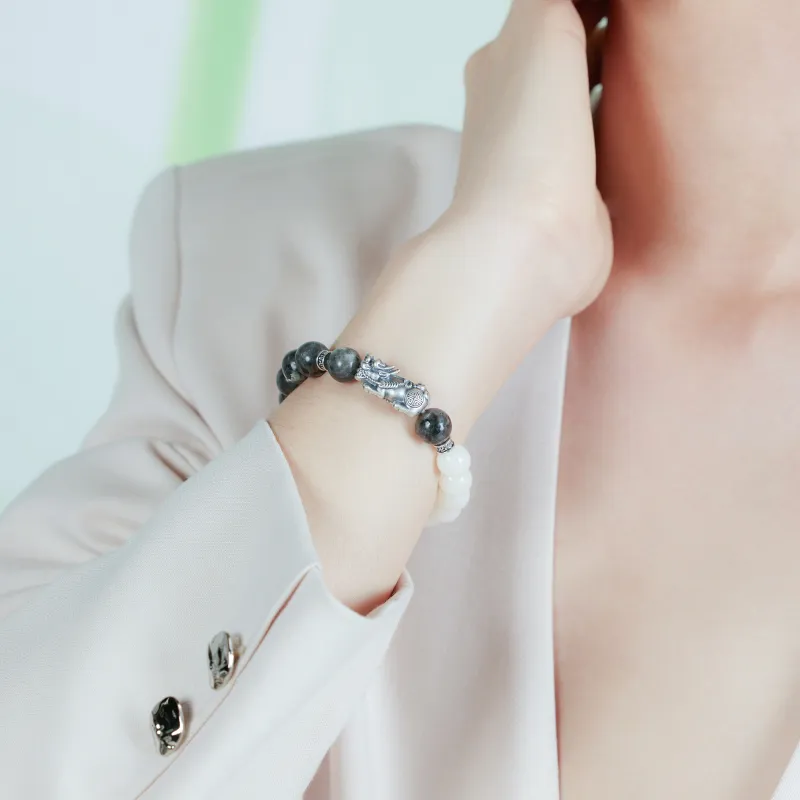 Silver Trim Bodhi Bracelets Unisex-19