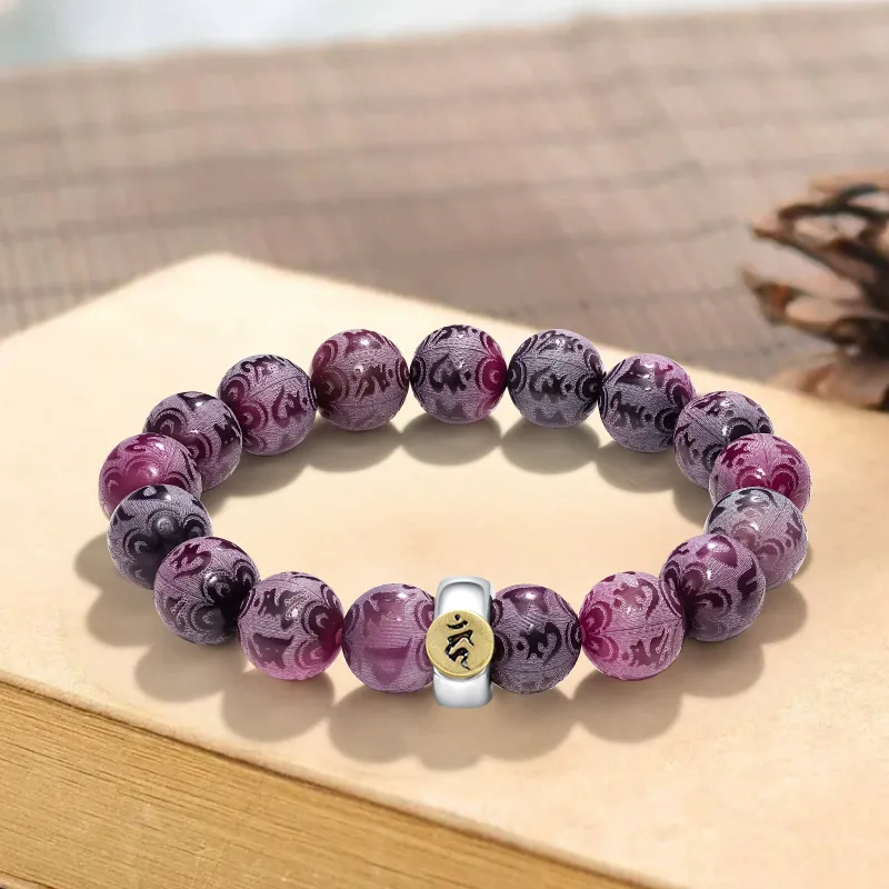 There Is You In The Long World Bodhi Root Bracelets Unisex-20