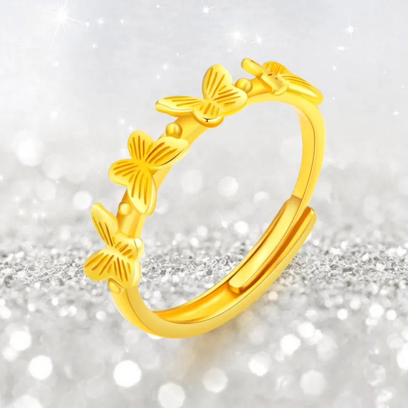 Jodie&Kevin Alloy Rings Women's-3