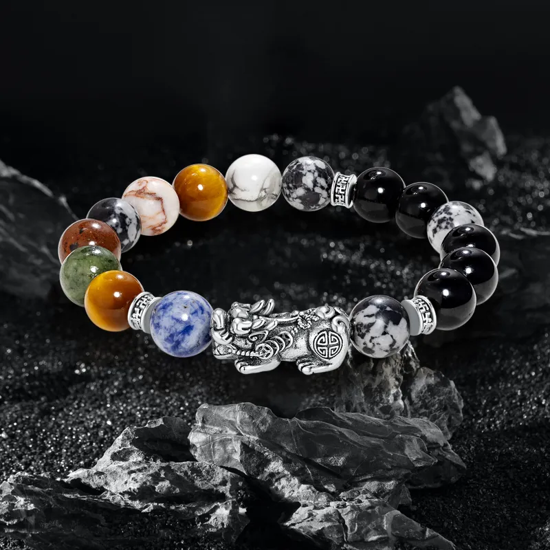 Jodie&Kevin Map Stone Bracelets Men's-5