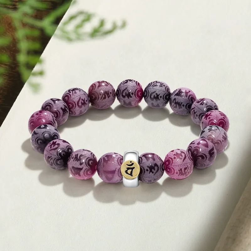 There Is You In The Long World Bodhi Root Bracelets Unisex-8