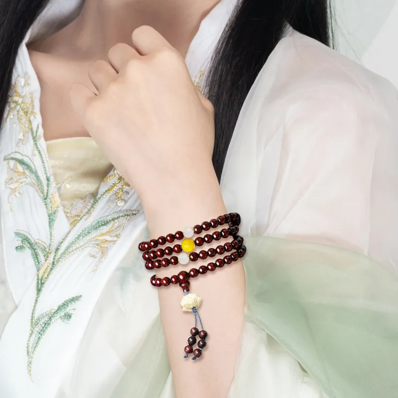 Jodie&Kevin Green Sandalwood Bracelets Unisex-1