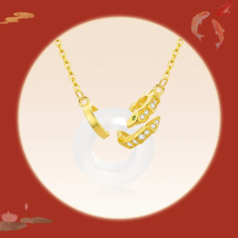 Jodie&Kevin Chalcedony Necklaces Women's-2