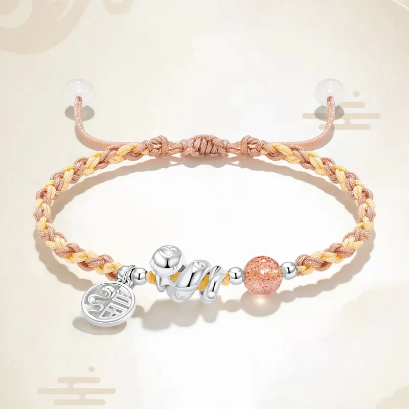 Jodie&Kevin Alloy Bracelets Unisex Black/Red/Pink/Grey-7