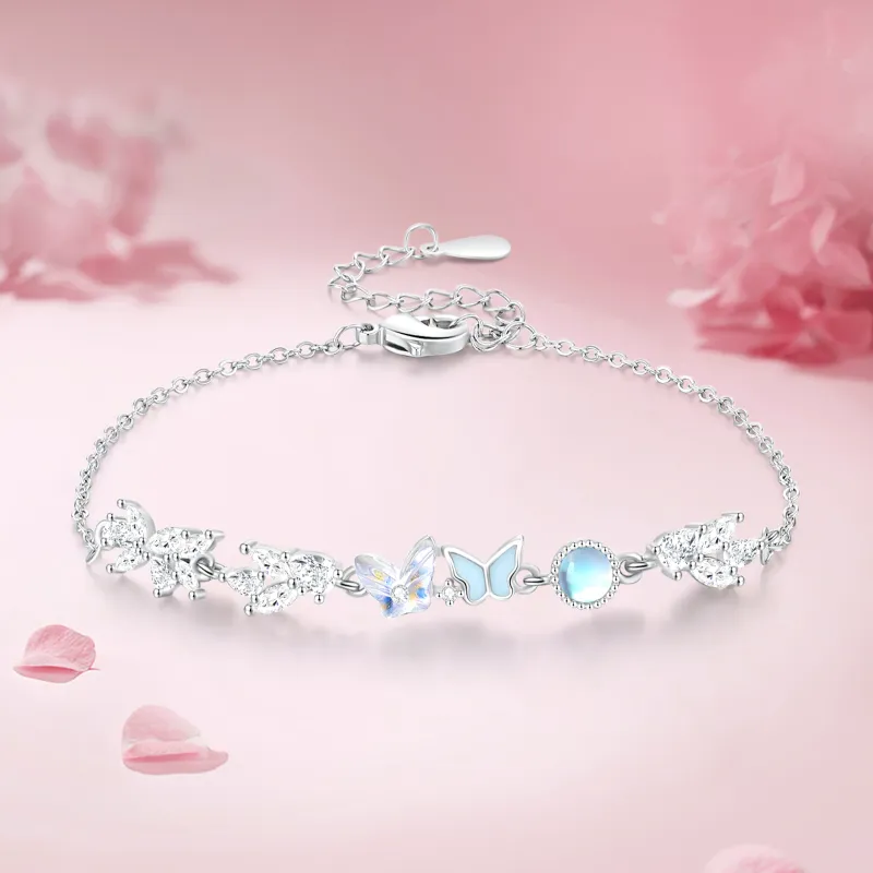 Jodie&Kevin Foot Silver 990 Bracelets Women's-2