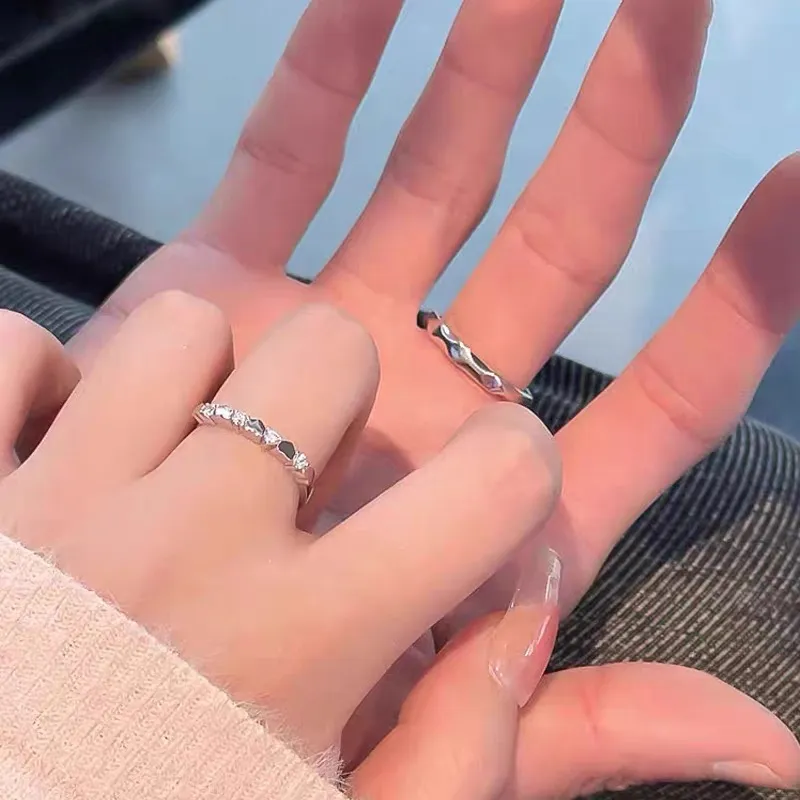 Jodie&Kevin 925 Sterling Silver Rings Unisex-2