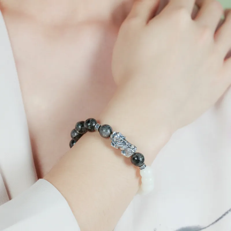 Silver Trim Bodhi Bracelets Unisex-21