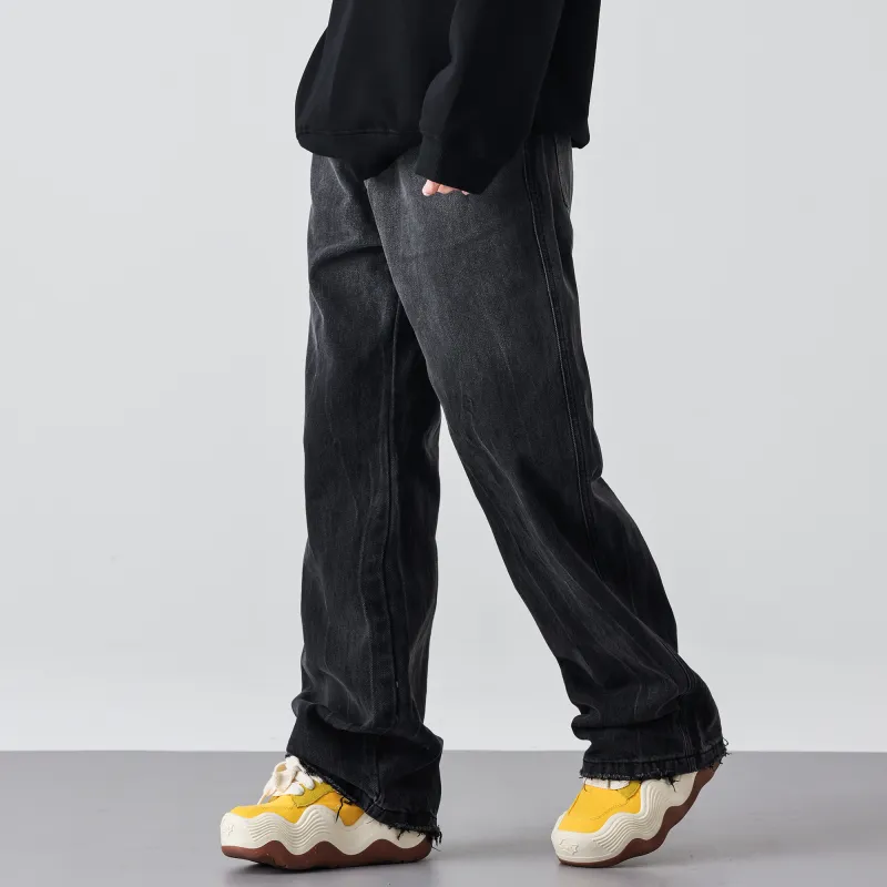 FAIRWHALE Jeans Unisex Denim Black-9