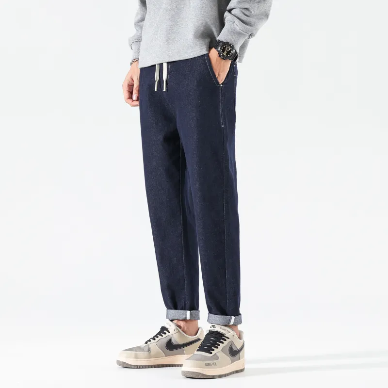FAIRWHALE Jeans Unisex Denim Black-16