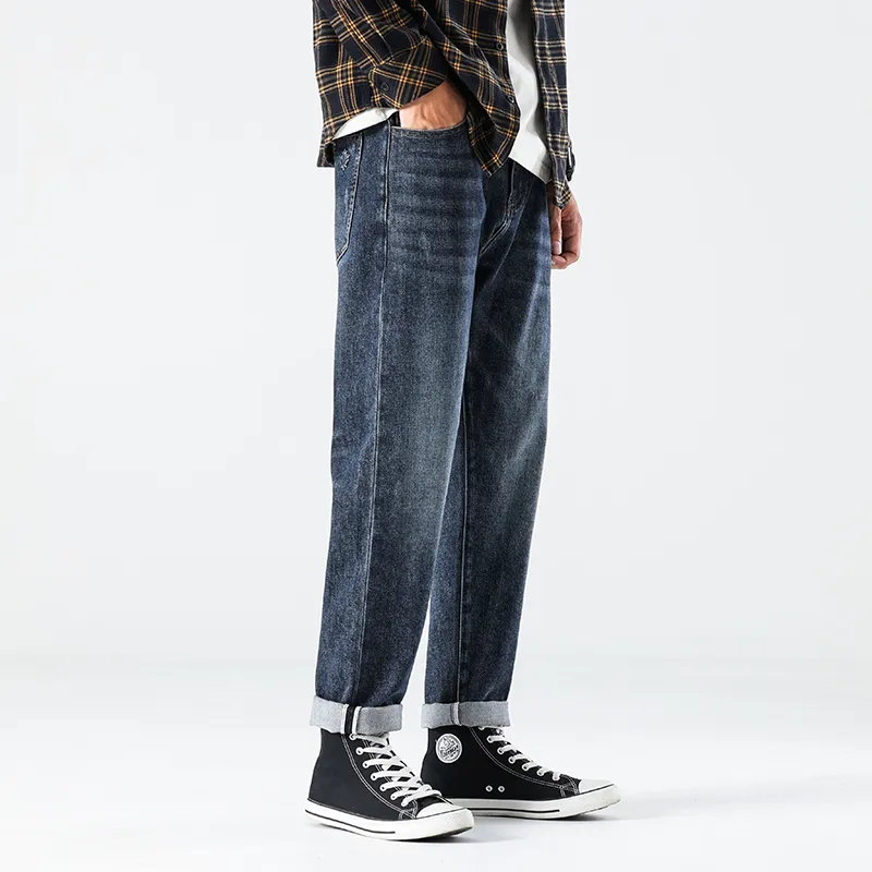 FAIRWHALE Jeans Unisex Denim Blue-11
