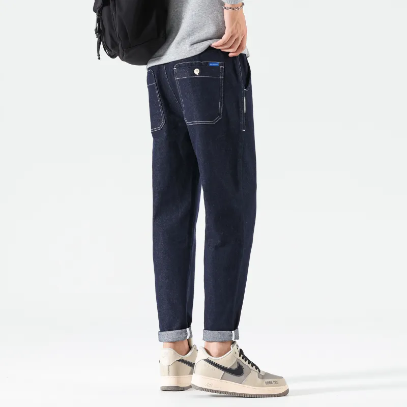 FAIRWHALE Jeans Unisex Denim Black-23