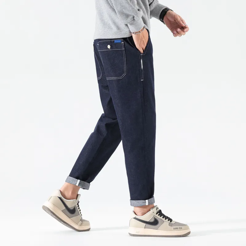 FAIRWHALE Jeans Unisex Denim Black-20