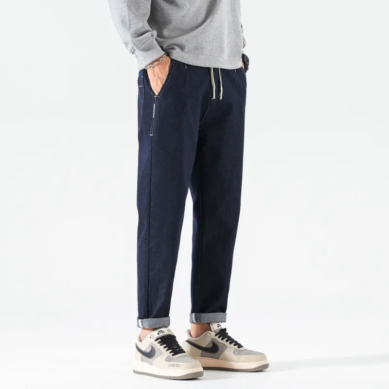 FAIRWHALE Jeans Unisex Denim Black-19