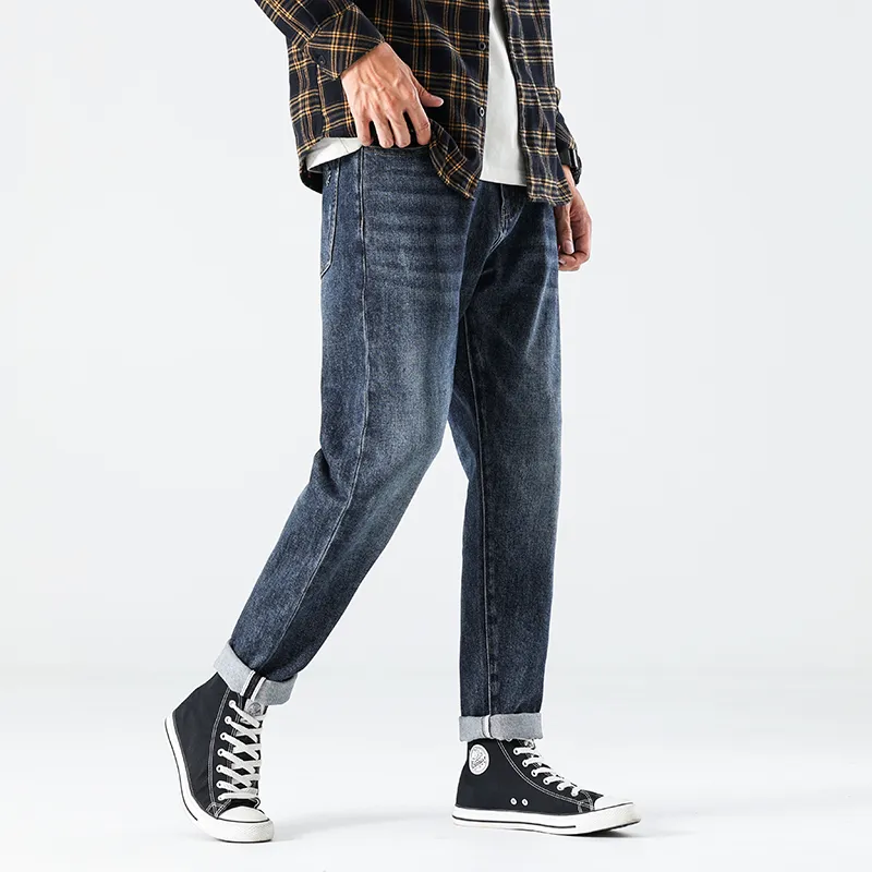 FAIRWHALE Jeans Unisex Denim Blue-10