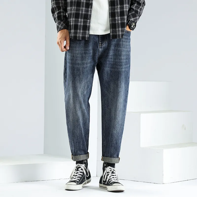 FAIRWHALE Jeans Unisex Denim Blue-2
