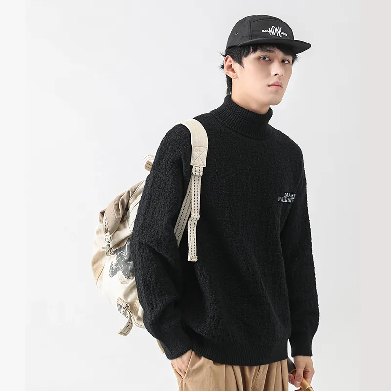 FAIRWHALE Sweater Fall Winter Unisex-3