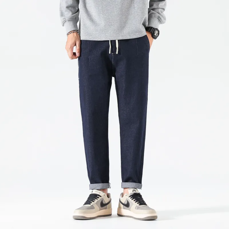 FAIRWHALE Jeans Unisex Denim Black-15