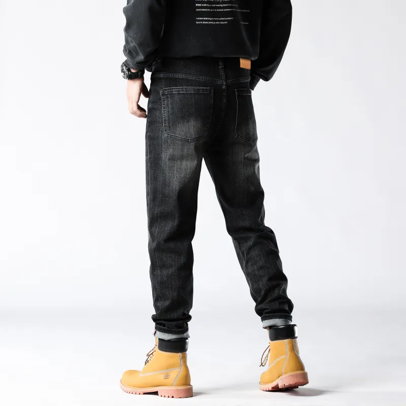 FAIRWHALE Jeans Unisex Denim Black-9