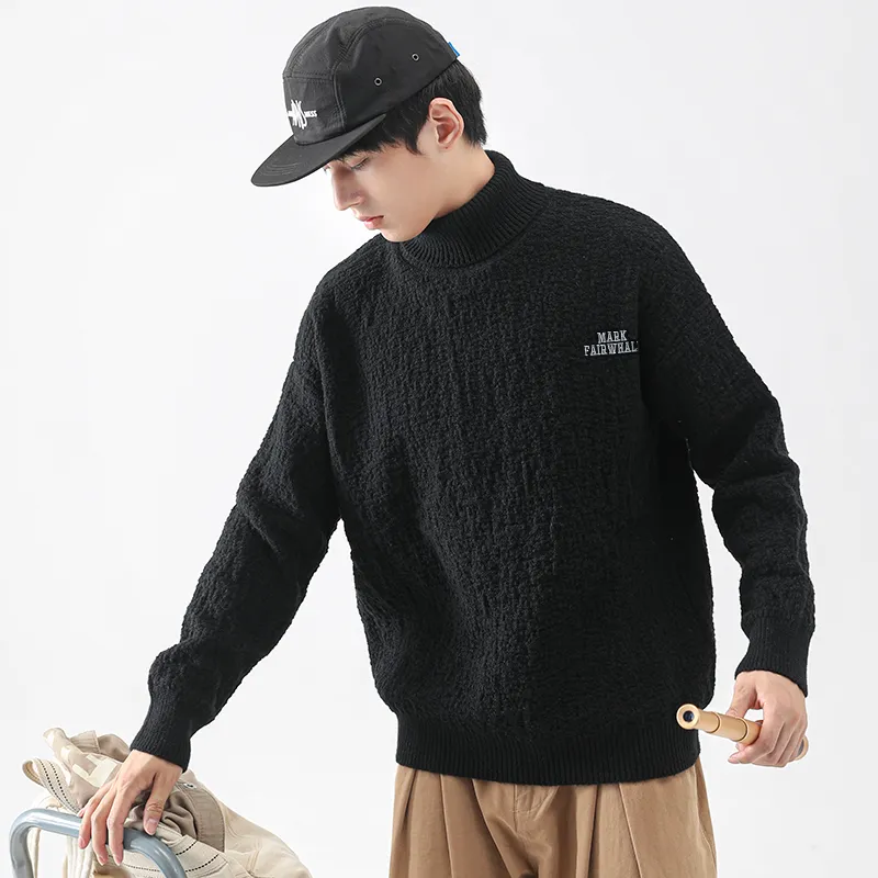 FAIRWHALE Sweater Fall Winter Unisex-4