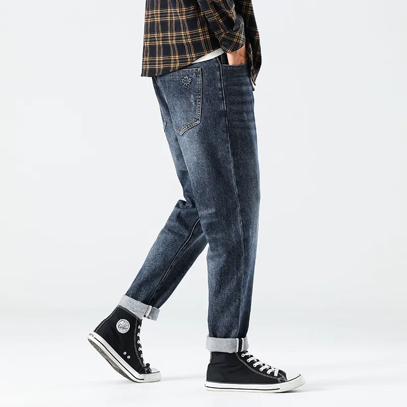 FAIRWHALE Jeans Unisex Denim Blue-6