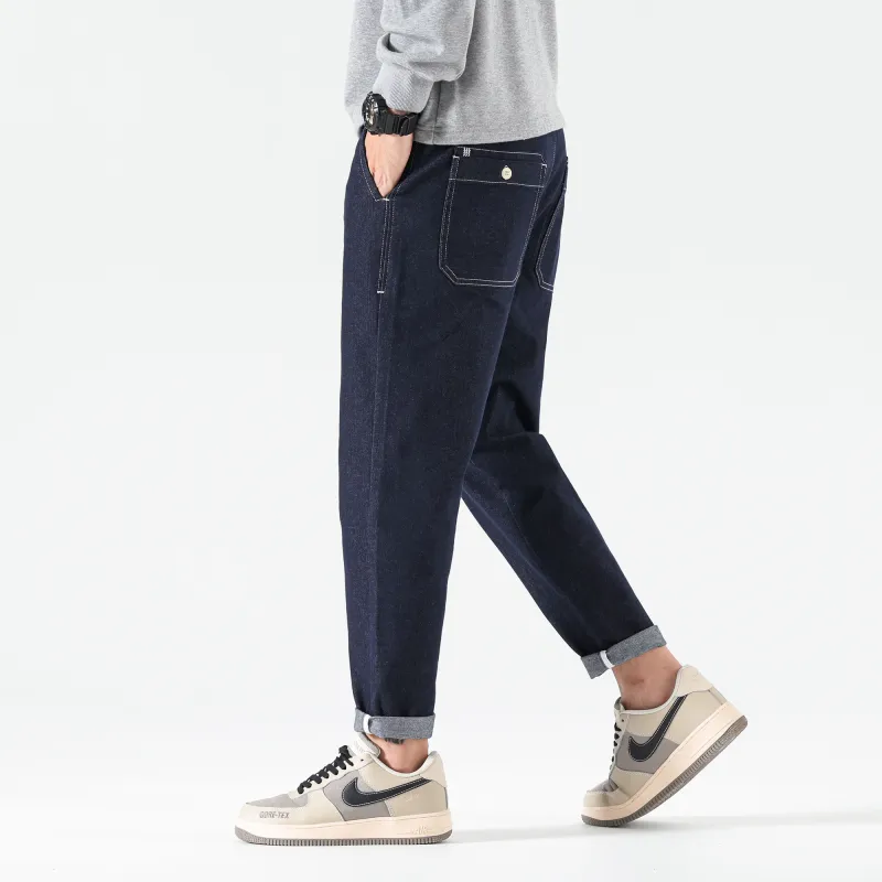 FAIRWHALE Jeans Unisex Denim Black-22