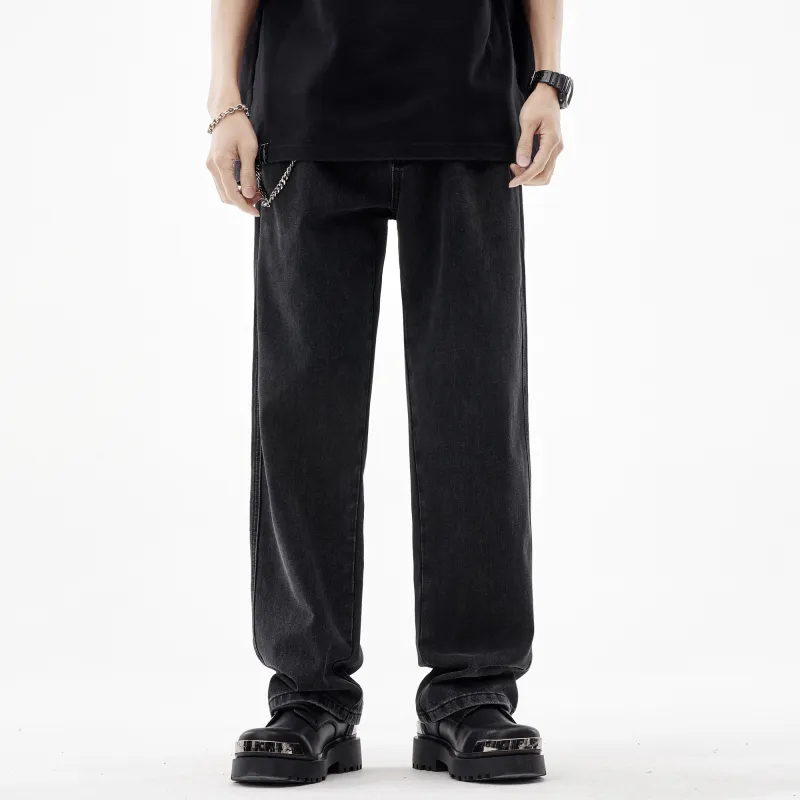 FAIRWHALE Jeans Unisex Denim Black-2