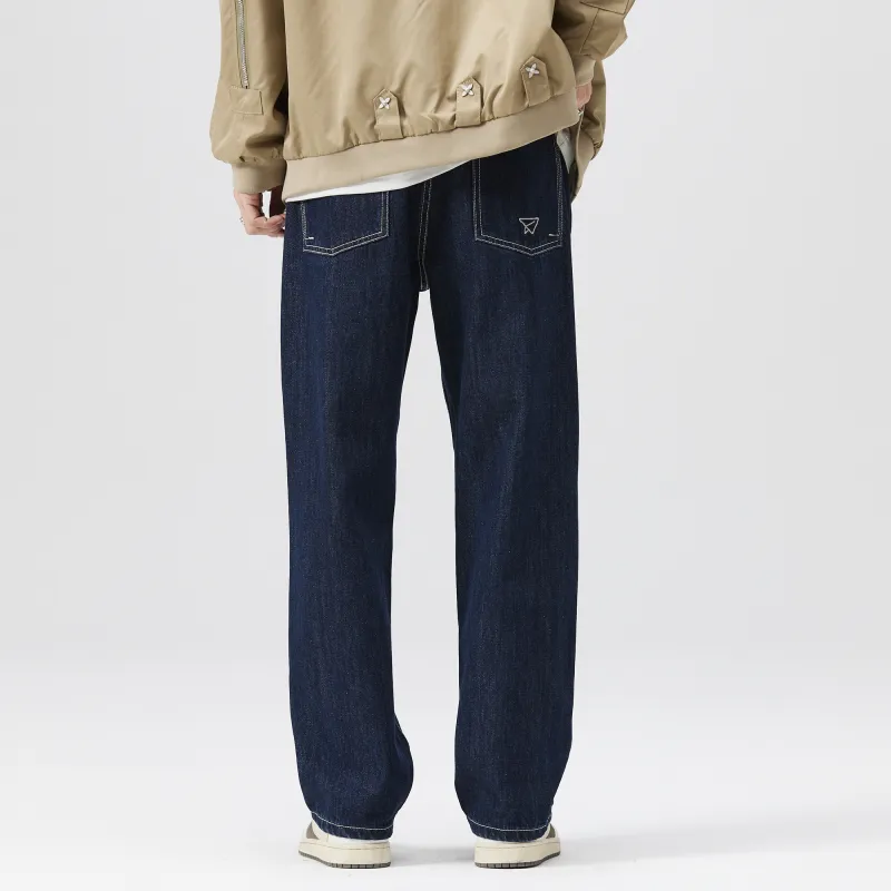 FAIRWHALE Jeans Unisex Denim Blue-3