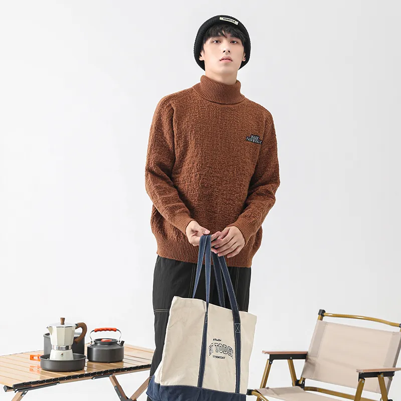 FAIRWHALE Sweater Fall Winter Unisex-28