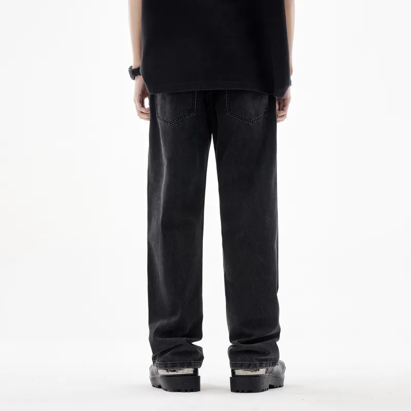 FAIRWHALE Jeans Unisex Denim Black-8