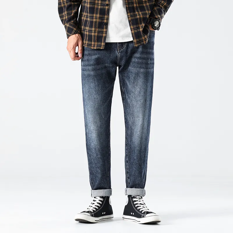FAIRWHALE Jeans Unisex Denim Blue-2